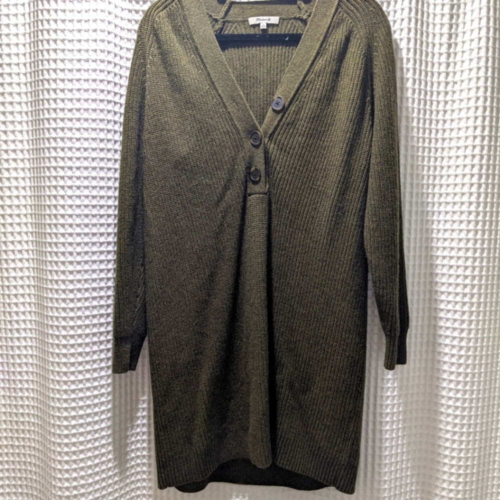 Green Sweater Dress